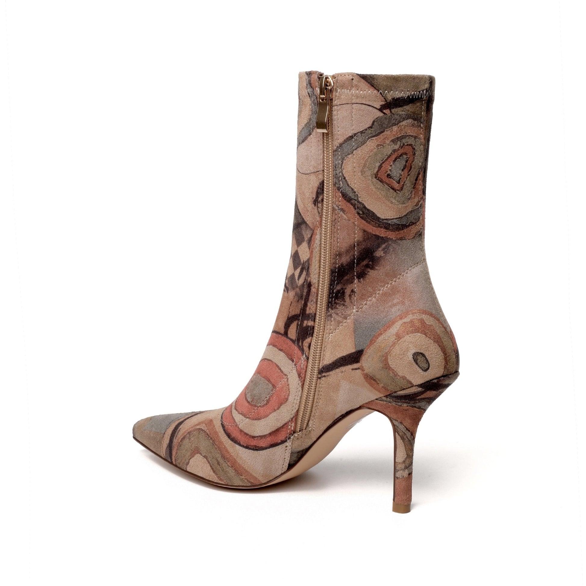 Georgia 89 Art Print Mid Calf Boots - vivianly | Shoes Handcrafted with Love - Mid Calf Boots