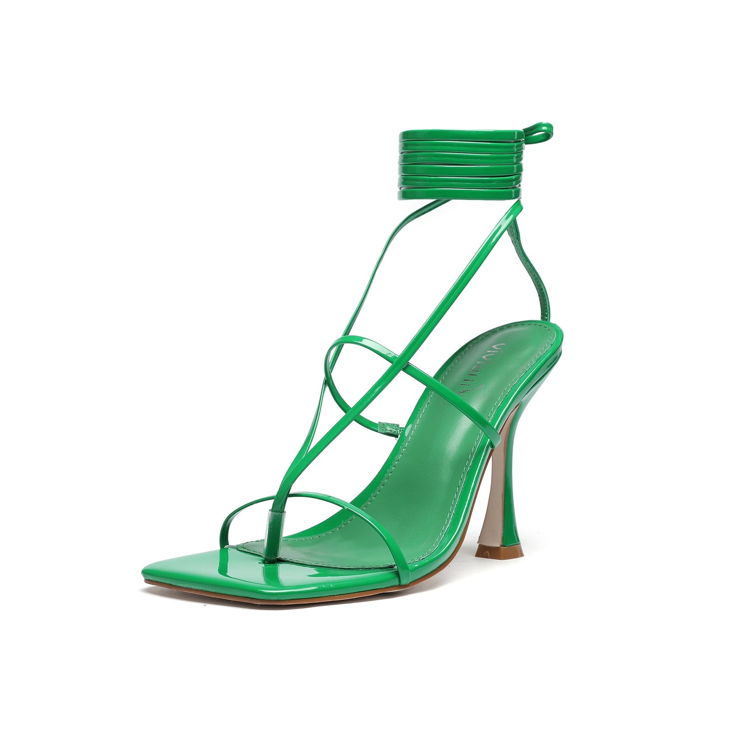 Kimi 104 Lace Up Strappy Heel Sandals - Vivianly Shoes - Stilettos
