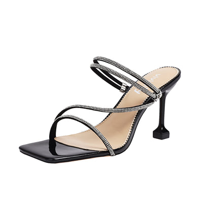 Robyn 85 Stiletto Sandals - Vivianly Shoes - Stilettos