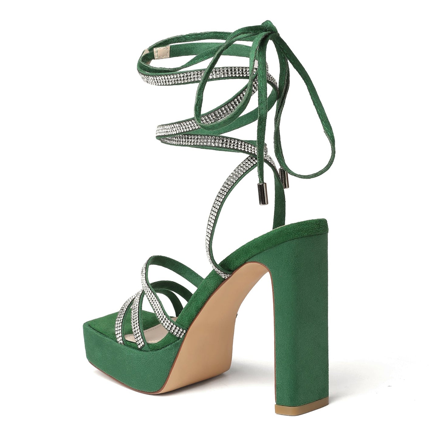 Starlet 108 Strappy Lace Up Sandals - vivianly | Shoes Handcrafted with Love - Platform Heels