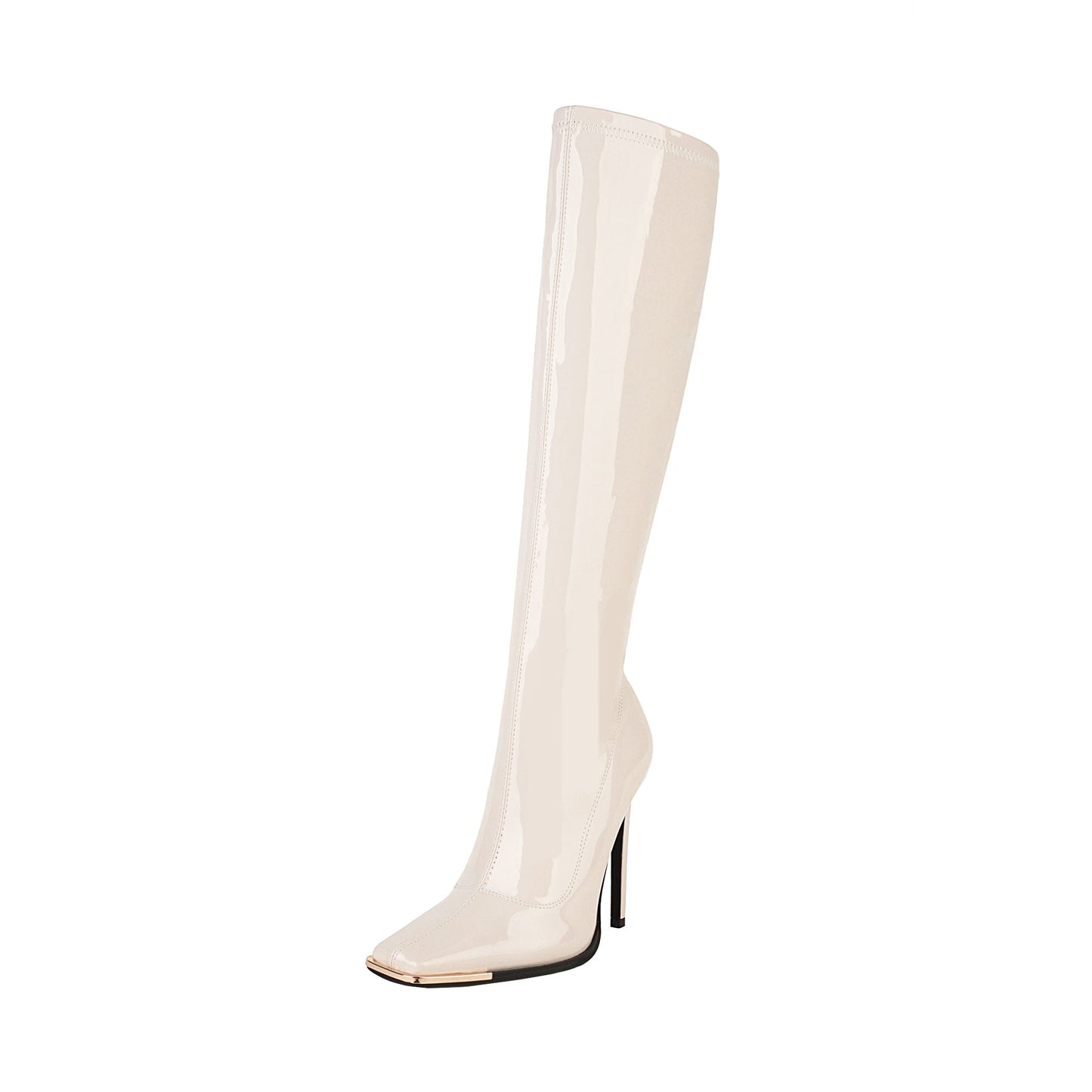 Zena 100 Knee High Zipper Boots - Vivianly Shoes - Knee High Boots